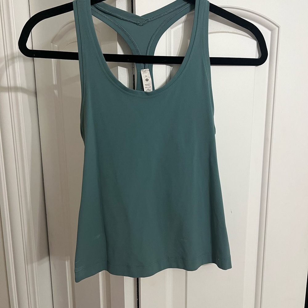Women's Teal Racerback Tank Top